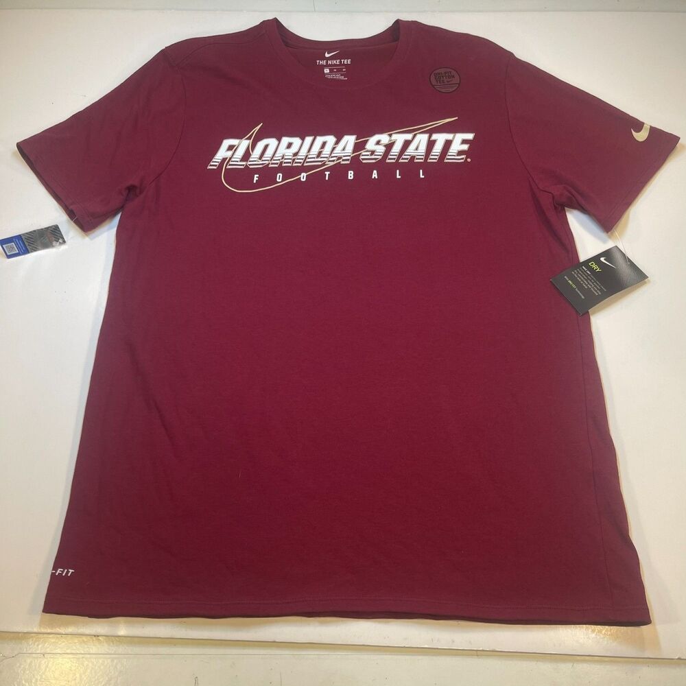 FSU Florida State University College Football NIKE T Shirt Sz XL New With Tags - Picture 2 of 4